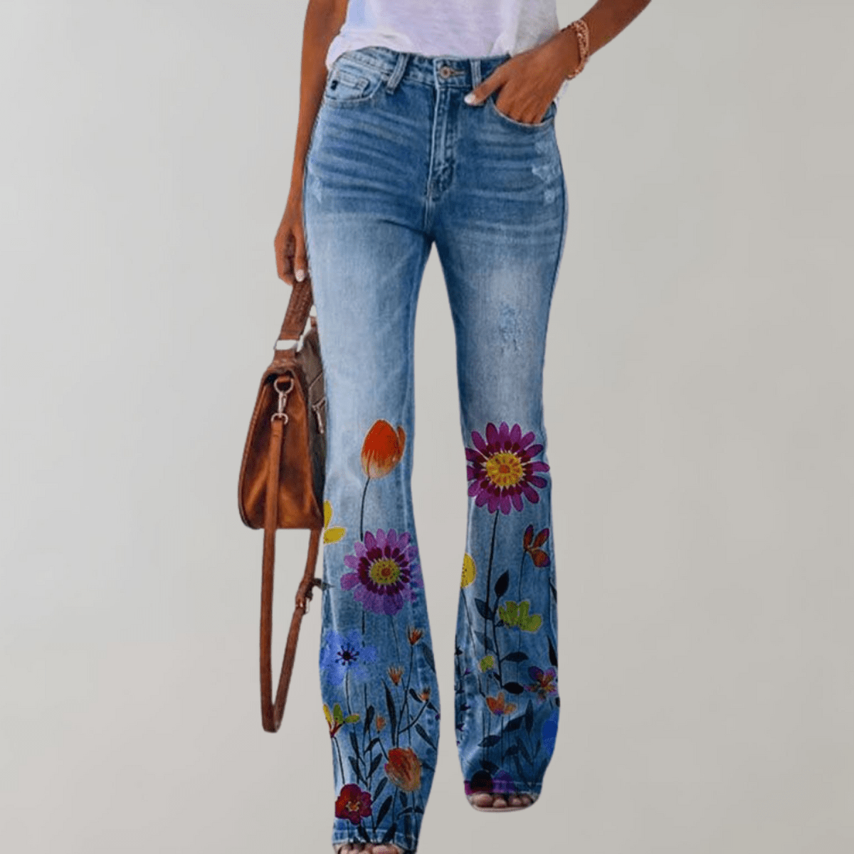 With purple flower / 3XL