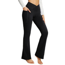 Women&#39;s Flare Yoga Pants With Pockets
