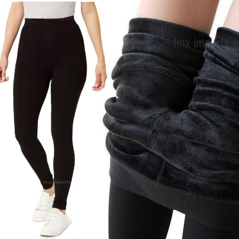Women&#39;s Fleece Leggings With Thermal Insulation