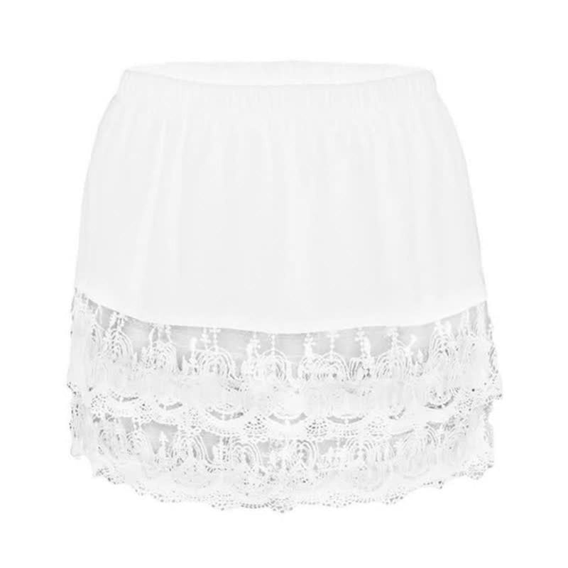 Women&#39;s Flowing Skirt With Elastic Waistband