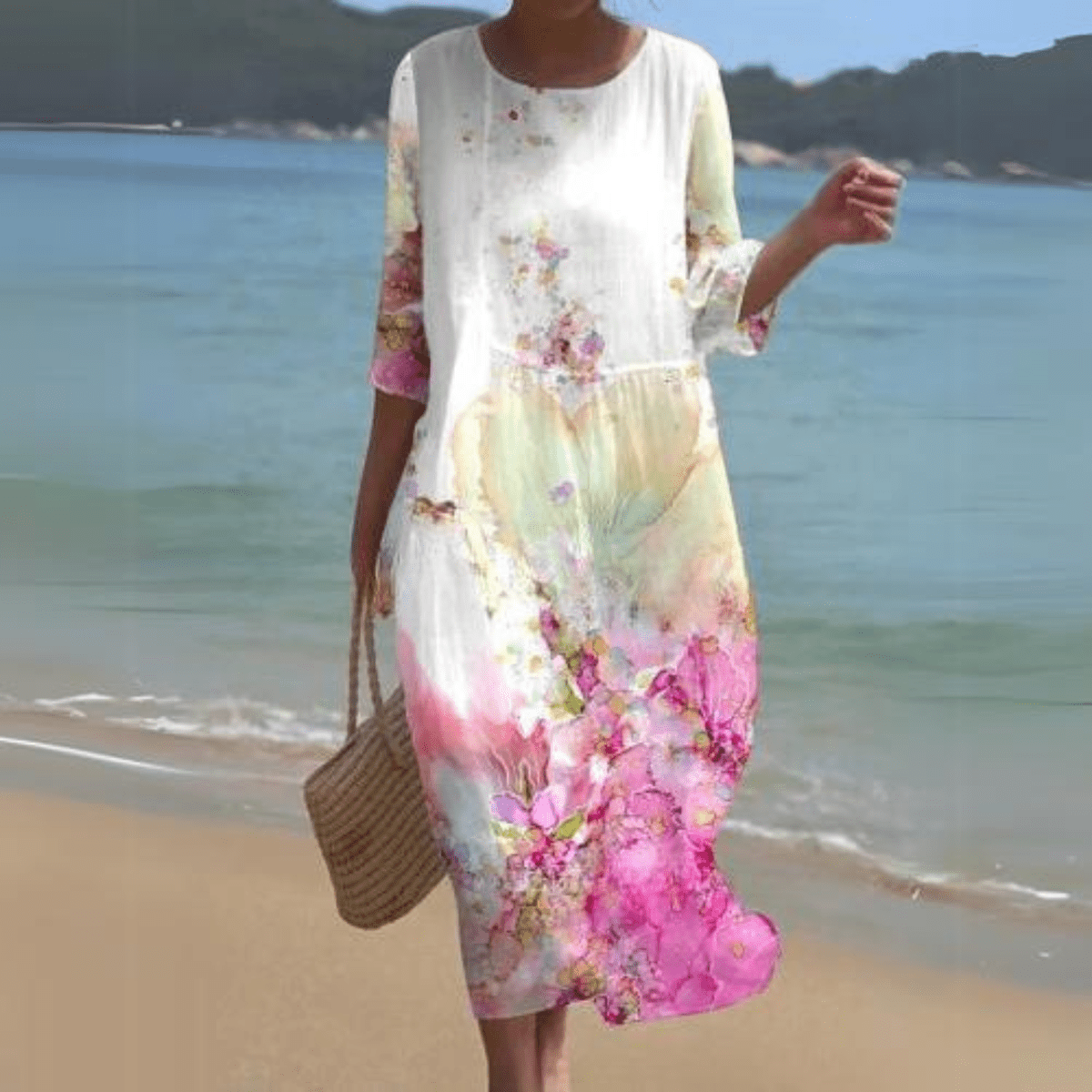 Pink Floral / 4XL