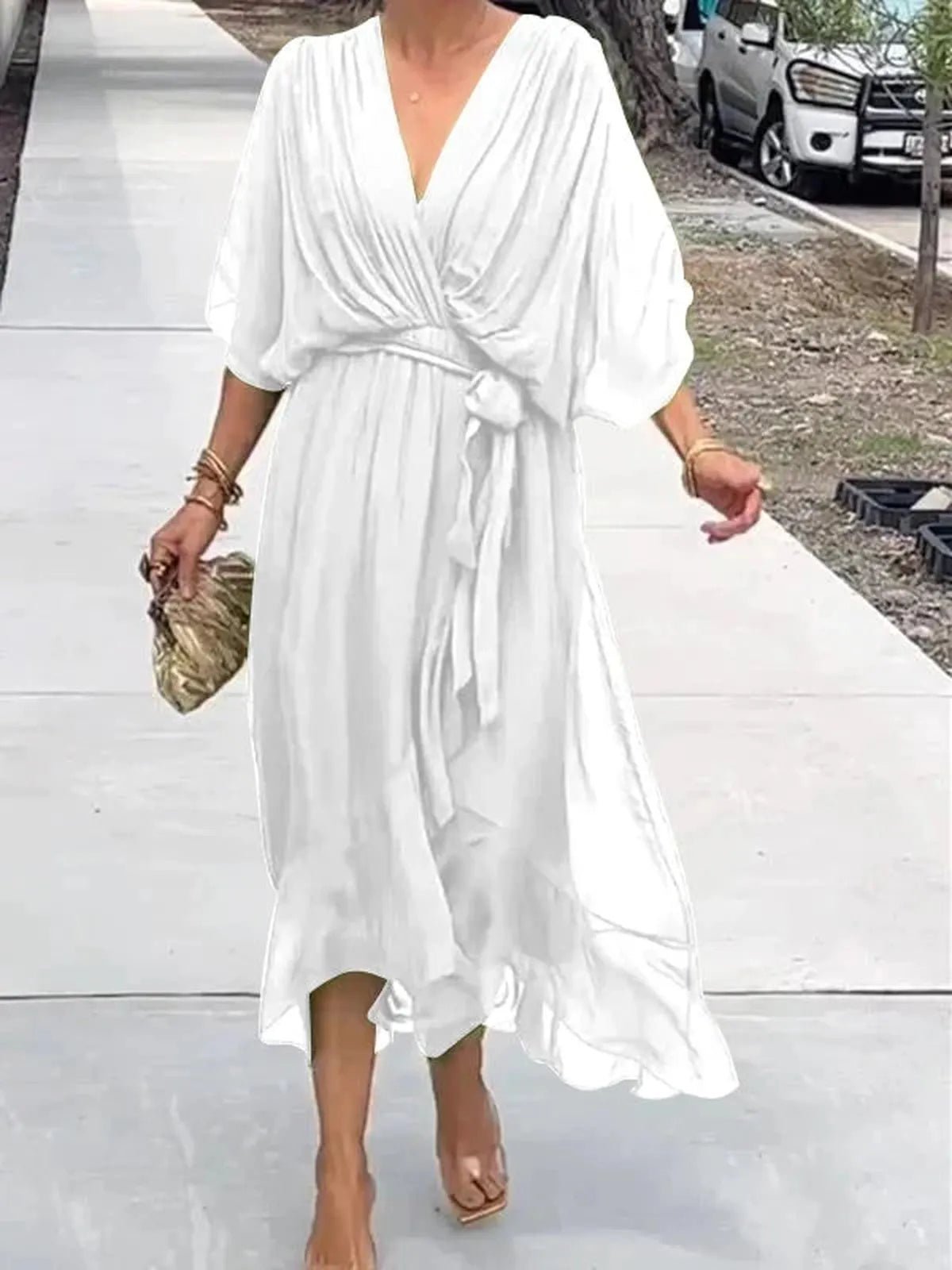 Women&#39;s Flowy Maxi Dress