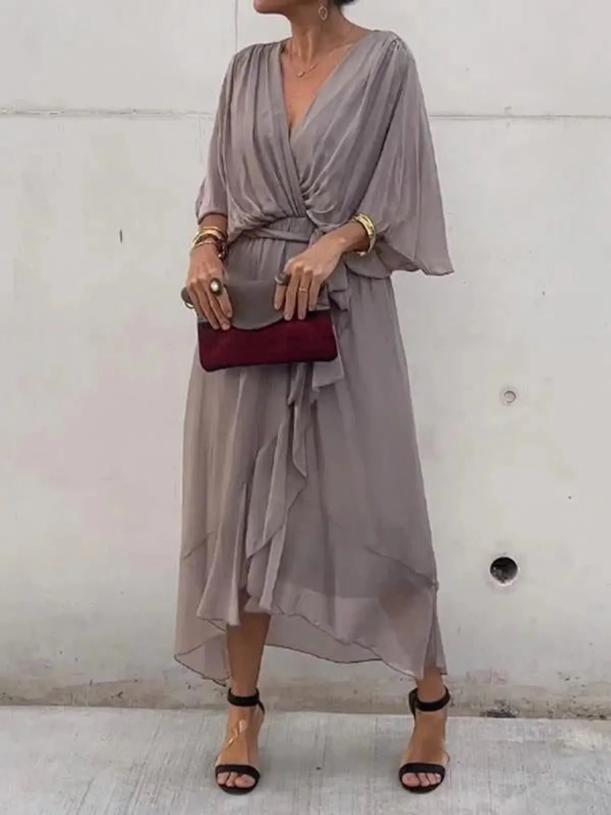 Women&#39;s Flowy Maxi Dress