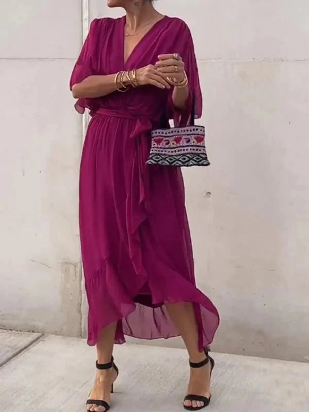 Women&#39;s Flowy Maxi Dress