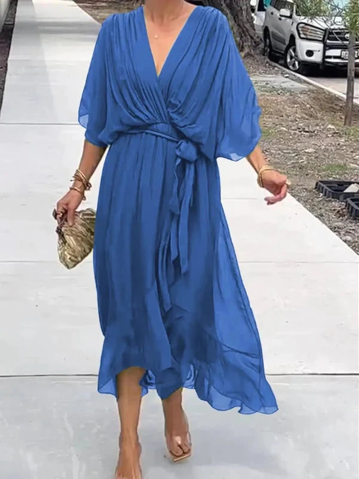 Women&#39;s Flowy Maxi Dress