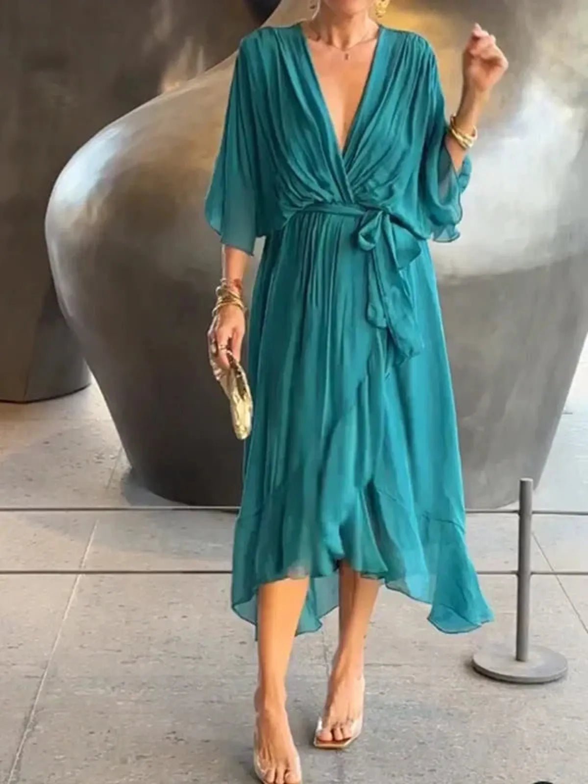 Women&#39;s Flowy Maxi Dress