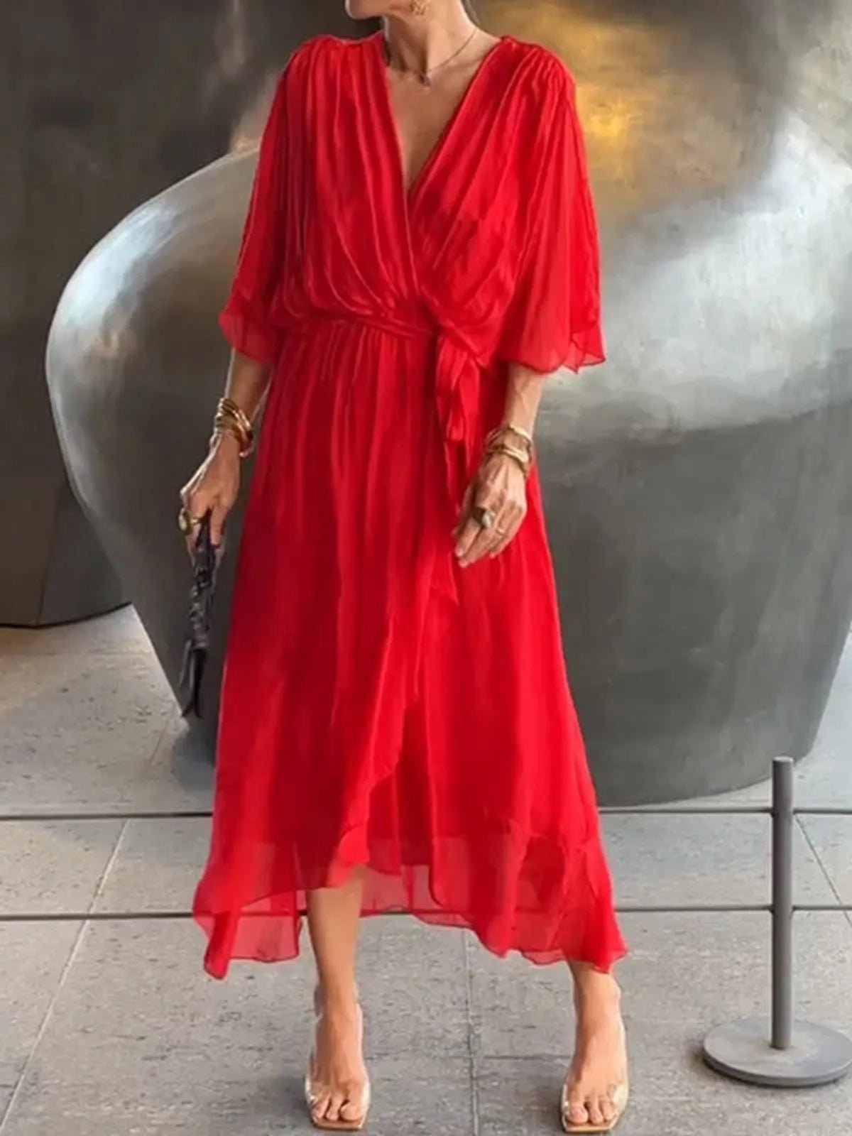 Women&#39;s Flowy Maxi Dress