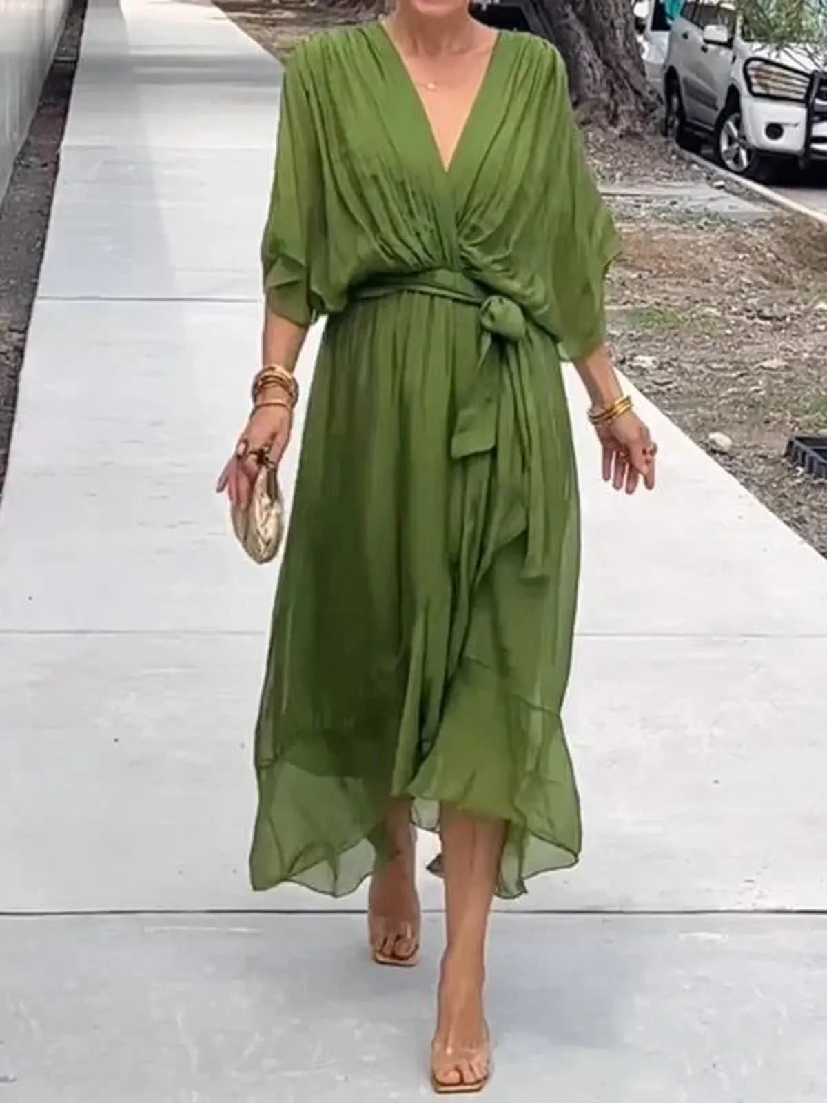 Women&#39;s Flowy Maxi Dress