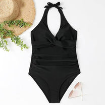 Women&#39;s High-Waisted Push-Up Swimwear
