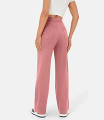 Women&#39;s High-Waisted Wide-Leg Trousers