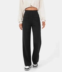 Women&#39;s High-Waisted Wide-Leg Trousers
