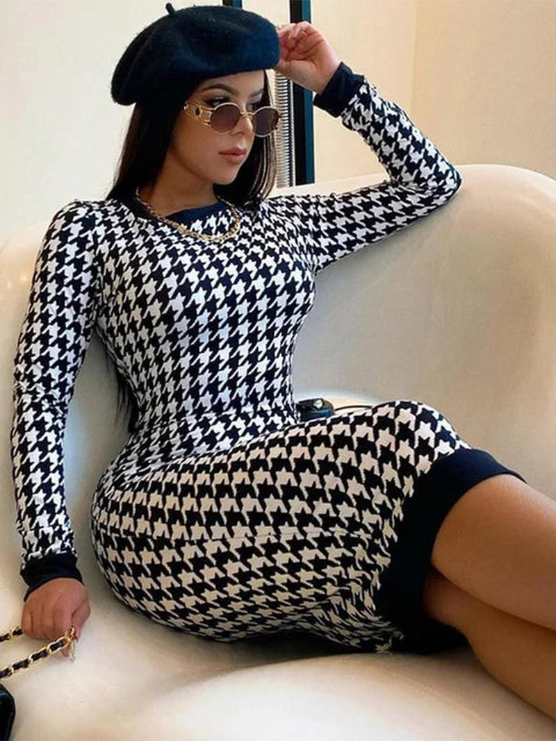 Women&#39;s Hollow-Out Midi Dress With Stretchable Fabric