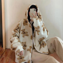 Women&#39;s Hooded Fleece Vest Warm Winter Layering