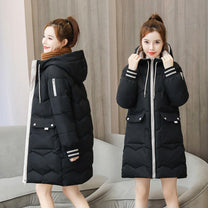 Women&#39;s Hooded Jacket With Adjustable Hood