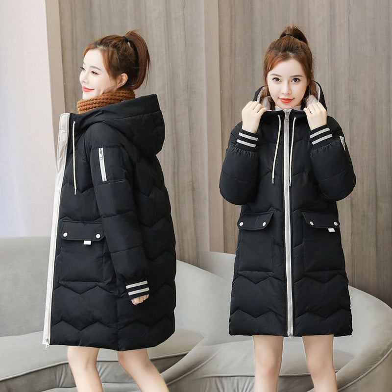 Women&#39;s Hooded Jacket With Adjustable Hood