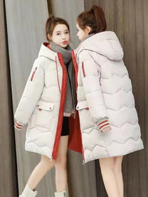 Women&#39;s Hooded Jacket With Adjustable Hood