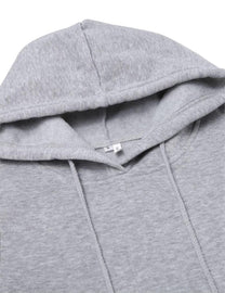 Women&#39;s Hooded Sweatshirt Dress With Pockets
