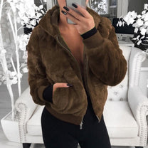 Women&#39;s Hooded Vest With Pockets