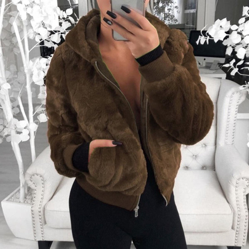 Women&#39;s Hooded Vest With Pockets
