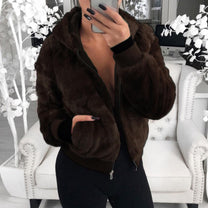 Women&#39;s Hooded Vest With Pockets