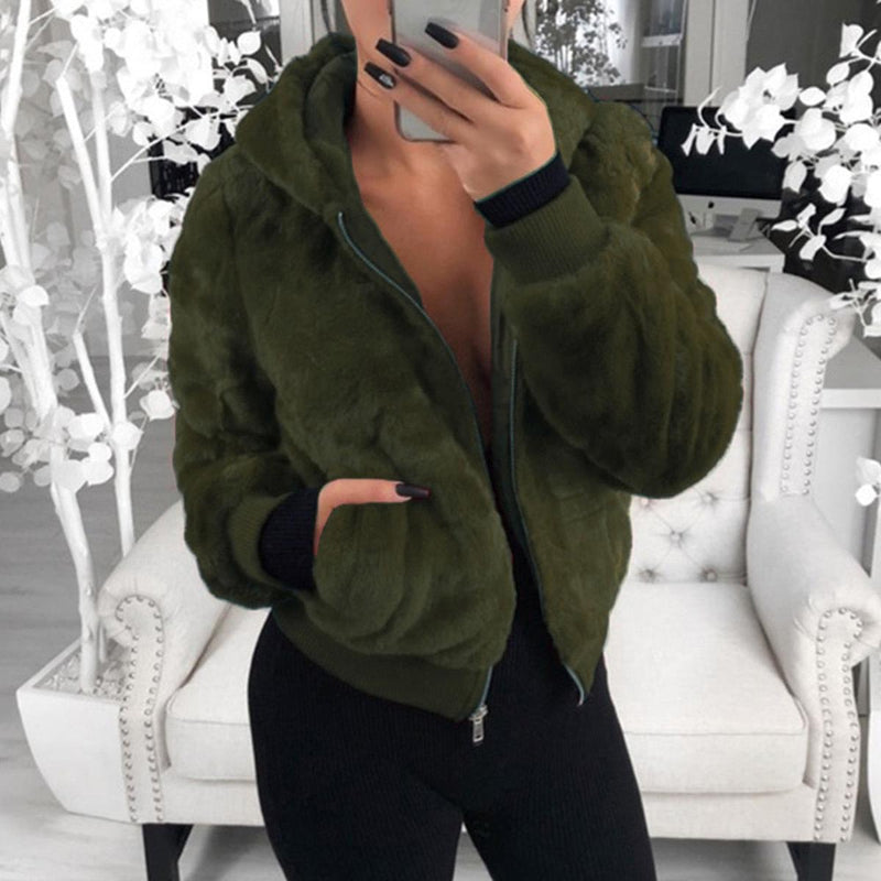 Women&#39;s Hooded Vest With Pockets