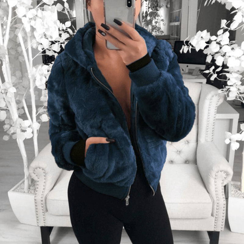 Women&#39;s Hooded Vest With Pockets