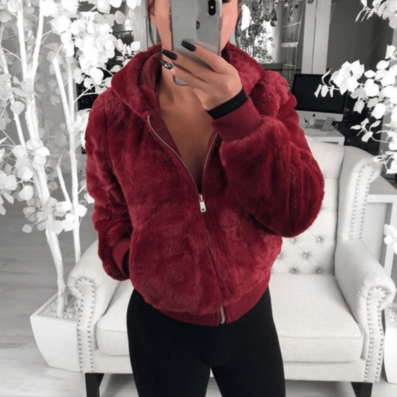 Women&#39;s Hooded Vest With Pockets