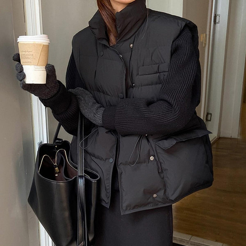 Women&#39;s Insulated Bodywarmer With Zippered Pockets