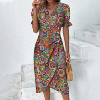 Women&#39;s Knee-Length Summer Dress