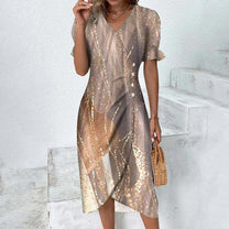 Women&#39;s Knee-Length Summer Dress