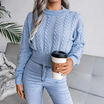 Women&#39;s Knit Sweater Elegant Warm Pullover
