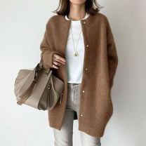 Women&#39;s Knitted Button Cardigan Sweater
