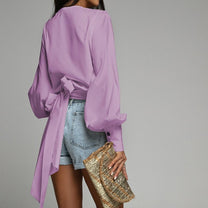 Women&#39;s Lantern Sleeve Blouse Spring 2025 Collection