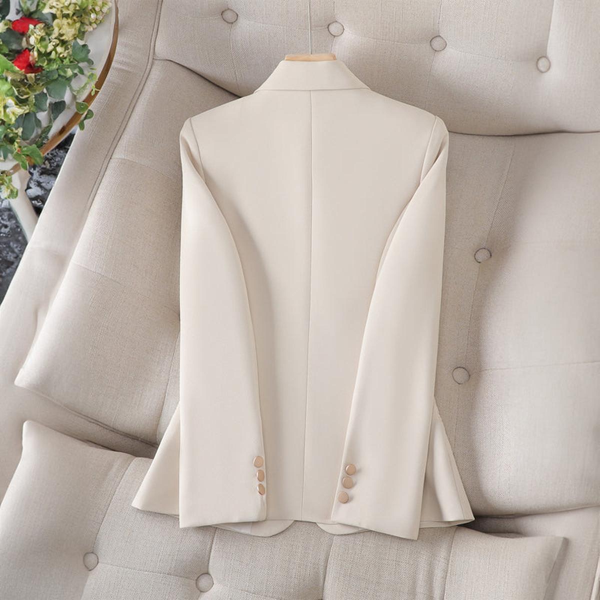 Women&#39;s Lapel Collar Slim Fit Blazer