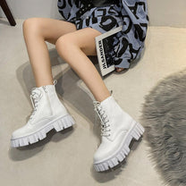 Women&#39;s Leather Ankle Boots