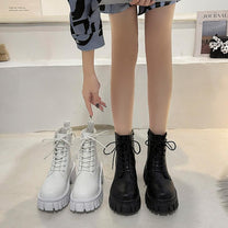 Women&#39;s Leather Ankle Boots