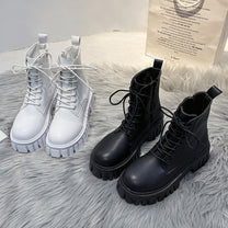 Women&#39;s Leather Ankle Boots