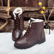 Women&#39;s Leather-Lined Fashion Boots
