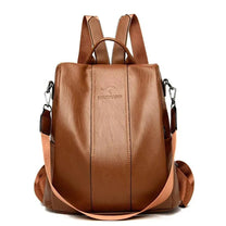 Women&#39;s Leather Rucksack With Durable PU Leather And Soft Straps