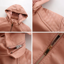 Women&#39;s Lightweight Detachable Hooded Jacket