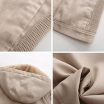 Women&#39;s Lightweight Detachable Hooded Jacket
