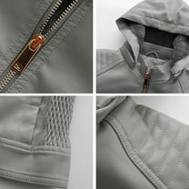 Women&#39;s Lightweight Detachable Hooded Jacket