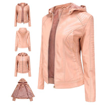 Women&#39;s Lightweight Detachable Hooded Jacket