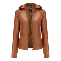 Women&#39;s Lightweight Detachable Hooded Jacket