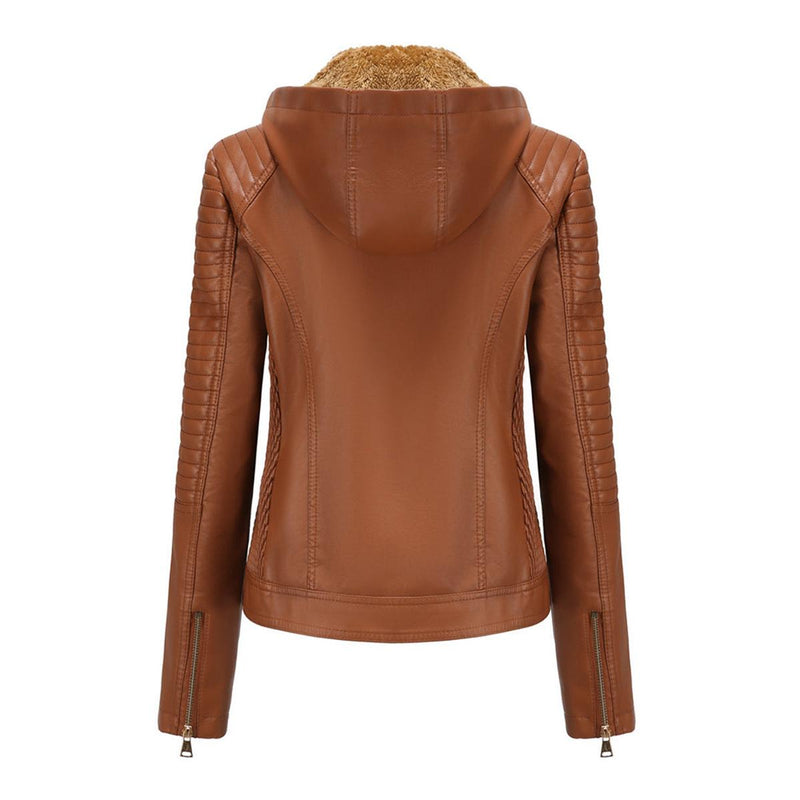 Women&#39;s Lightweight Detachable Hooded Jacket