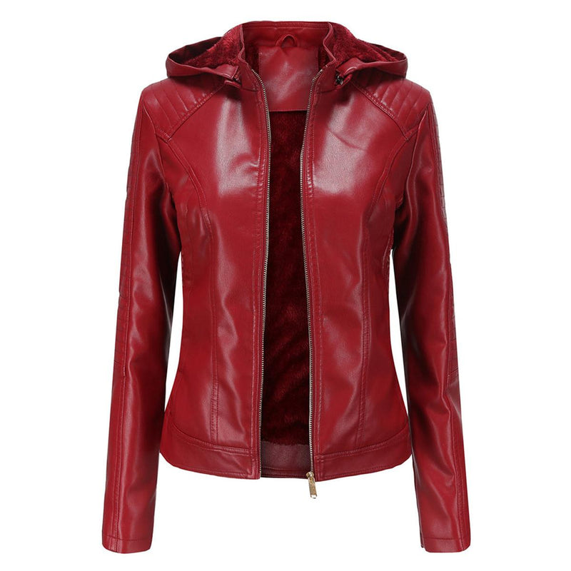 Women&#39;s Lightweight Detachable Hooded Jacket