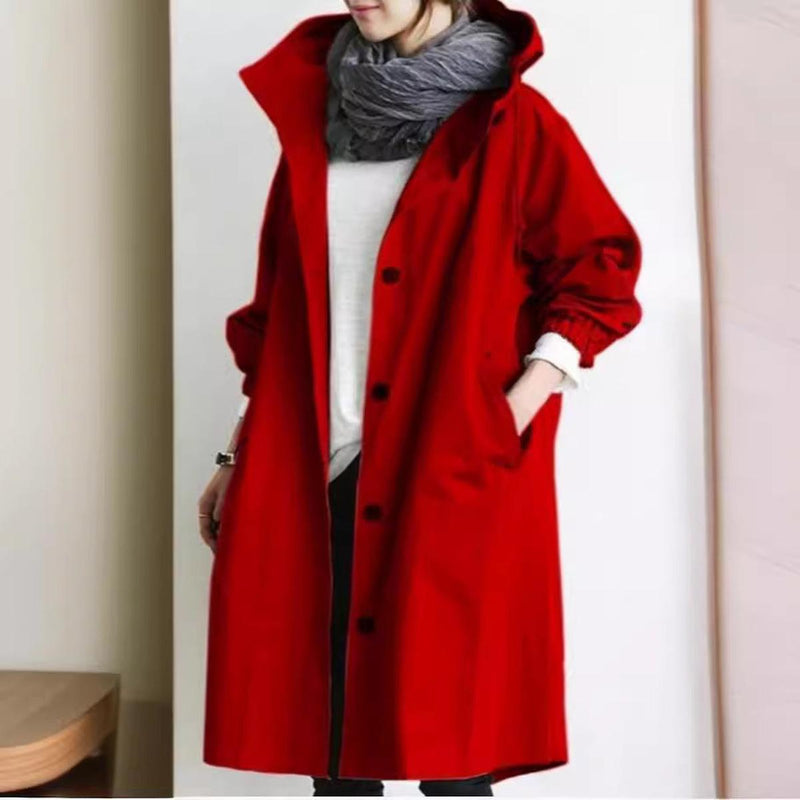 Women&#39;s Lightweight Hooded Waterproof Windbreaker Jacket