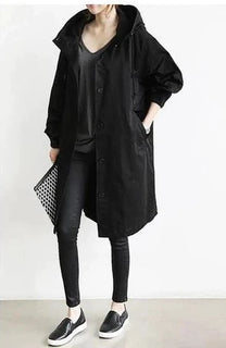 Women&#39;s Lightweight Hooded Waterproof Windbreaker Jacket