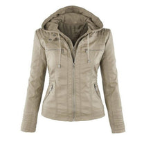 Women&#39;s Lightweight Leather Summer Jacket