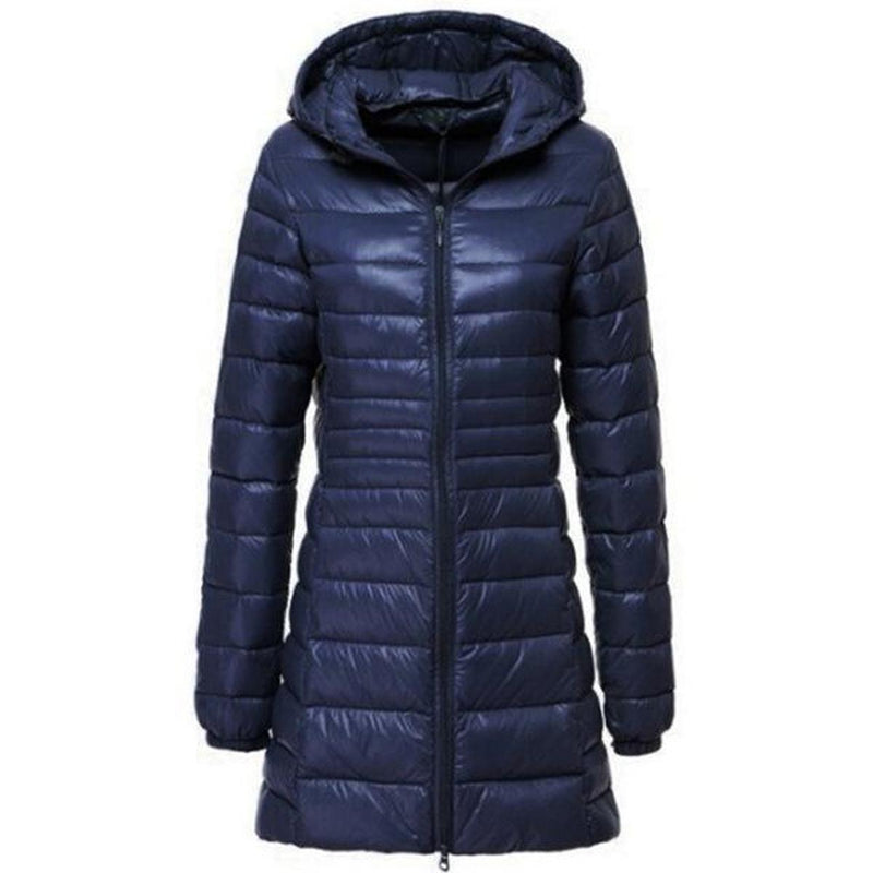 Women&#39;s Lightweight Longline Down Coat